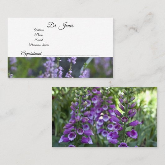 Doctor visitekaartje (Voorkant / Achterkant)