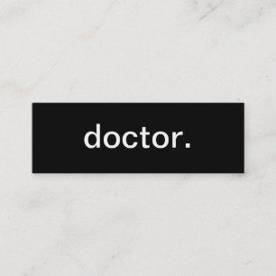 Doctor Visitekaartje