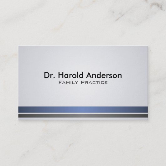 Doctor - Visitekaartjes (Voorkant)