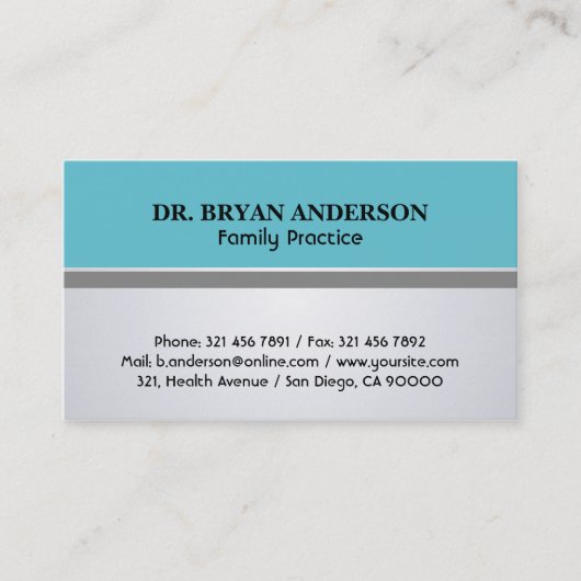 Doctor - Visitekaartjes Afsprakenkaartje (Voorkant)