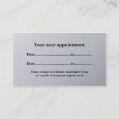 Doctor - Visitekaartjes Afsprakenkaartje (Achterkant)