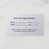 Doctor - Visitekaartjes Afsprakenkaartje (Achterkant)