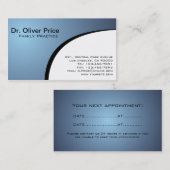 Doctor - Visitekaartjes Afsprakenkaartje (Voorkant / Achterkant)