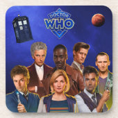 Doctor Who 60e Jubileum Onderzetters Verpakking va (Voorkant)
