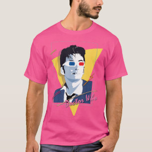 Doctor Who 80s huurder retro tijdreiziger Sci-Fi T-shirt