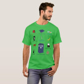 Doctor Who Items cadeau T-shirt (Voorkant volledig)
