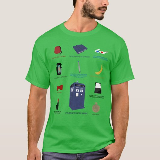 Doctor Who Items cadeau T-shirt (Voorkant)
