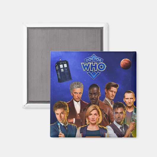 Doctor Who Koelkast Magnet (Voorkant / Achterkant)