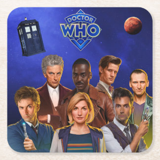 Doctor Who-Onderzetters Kartonnen Onderzetters
