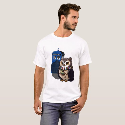 Doctor Whoot T-shirt (Voorkant volledig)