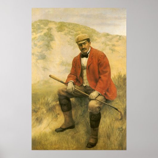 Doctor William Laidlaw Purves, portret van Collier Poster (Voorkant)