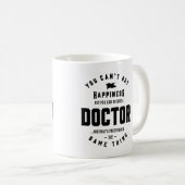 Doctor Work Title Cadeau Koffiemok (Voorkant rechts)