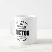 Doctor Work Title Cadeau Koffiemok (Voorkant links)