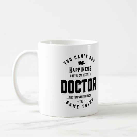 Doctor Work Title Cadeau Koffiemok (Links)
