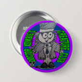 Doctor Xombie's Creature Club Button (Voorkant /achterkant)