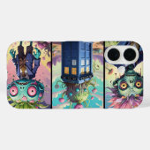Doctor Zombie Who Case-Mate iPhone Case (Achterkant (horizontaal))