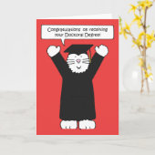 Doctoraal Degree Congratulations Kaart (Gele Bloem)