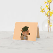 doctoraat Afstudeerder Kaart (Gele Bloem)