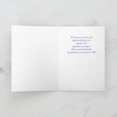 Doctoraat PhD Afstuderen Gefeliciteerd Quote Kaart (Binnen)