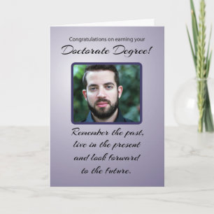 Doctoraatsgraad Aangepast foto-Afstuderen onthoude Kaart