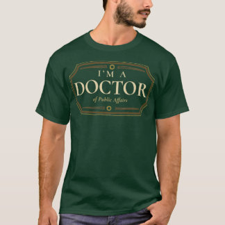 Doctoraatsgraad PhD Afstuderen Gif T-shirt
