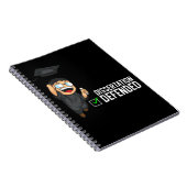 Doctorate Afstuderen Dissertation Defense PhD Notitieboek (Rechterzijde)