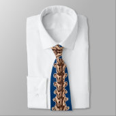 Doctoren Spine Necktie-ontwerp Stropdas (Gebonden)