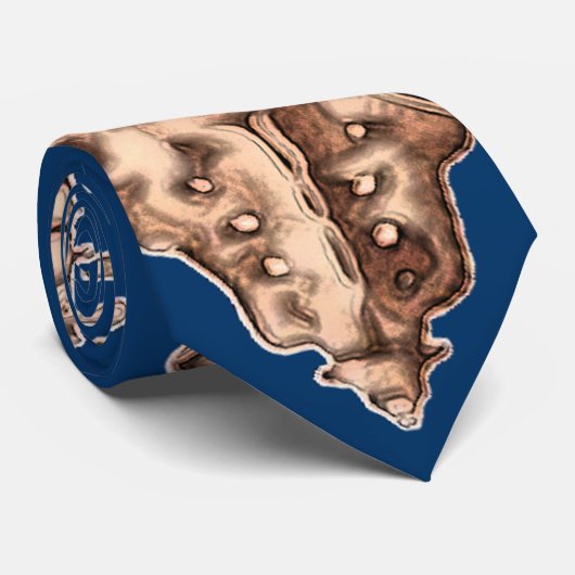 Doctoren Spine Necktie-ontwerp Stropdas (Opgerold)