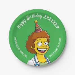 DOCTORS BIRTHDAY green pediatric anti-stress Papieren Bordje