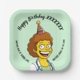DOCTORS BIRTHDAY green pediatric medical Papieren Bordje