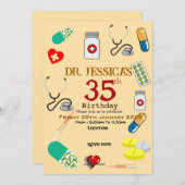  Doctor's birthday   Kaart (Voorkant / Achterkant)