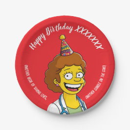 DOCTORS BIRTHDAY red pediatric anti-stress Papieren Bordje