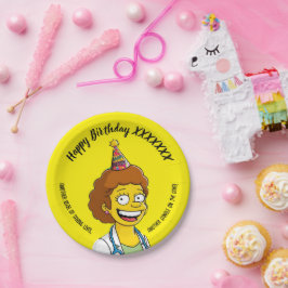 DOCTORS BIRTHDAY yellow pediatric anti-stress Papieren Bordje