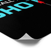 Doctors Call The Shots Funny Female Doctor T Shi  Poster (Hoek)