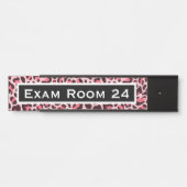 Doctor's Kantoor Dentist Exam Room Deurbord Deurbordje (Voorkant)