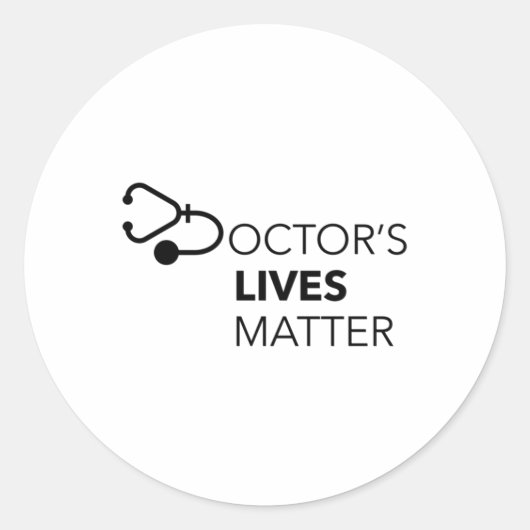 Doctor's Lives Sticker (Voorkant)
