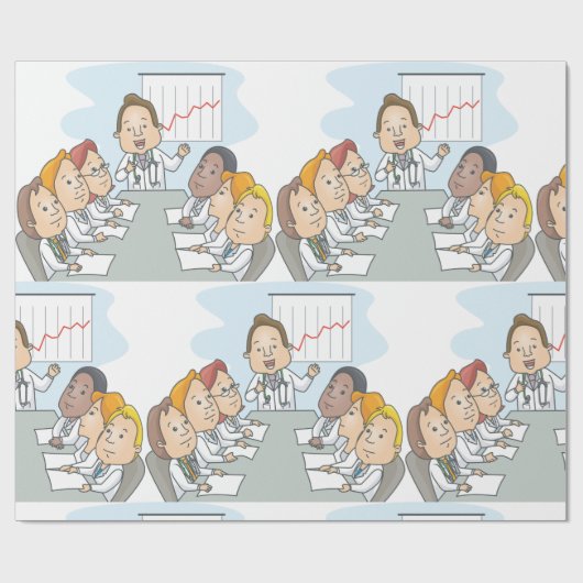 Doctors Meeting Cadeaupapier (Vlak)