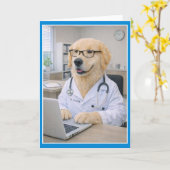 Doctor's Orders Get Well Card  COMA-1 Kaart (Gele Bloem)