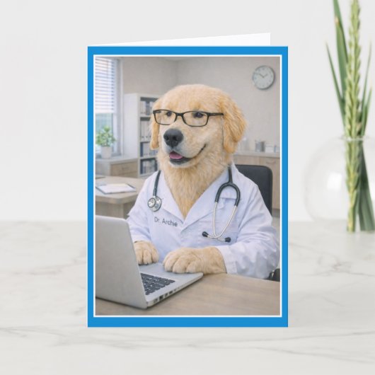 Doctor's Orders Get Well Card  COMA-1 Kaart (Voorkant)