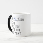 Doctor's Retirement Gift Headline Nieuws Magische Mok (Voorkant links)