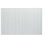 Doctor's Stethoscoop Patroon op wit Stof (Fat Quarter)