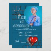 Doctor's stylish birthday kaart (Voorkant / Achterkant)