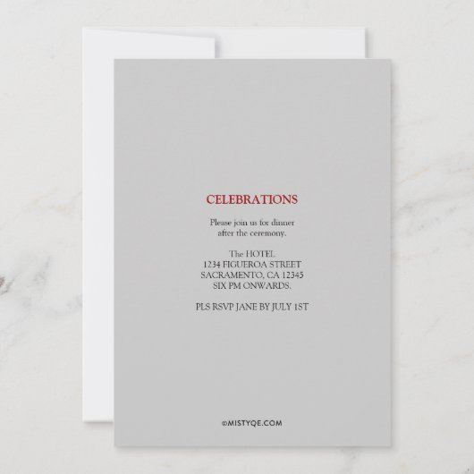 Doctor's White Coat Medical Afstuderen Invitation Kaart (Achterkant)