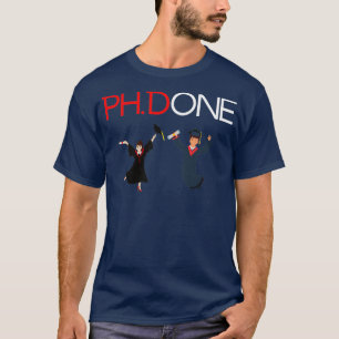 Doctorsstudent PhD-Afstuderen T-shirt