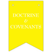Doctrine en Covenants banner LDS primaire (Tweede vlag)