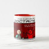 Doctrine-Man "Great Satan" koffie-Mok Tweekleurige Koffiemok (Center)