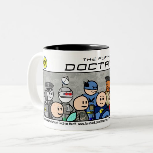 Doctrine-Man! Mok tekengroep (Voorkant links)