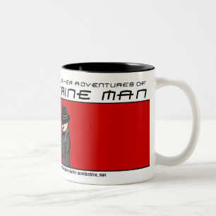 Doctrine-Man! "Spies like us" koffie-Mok Tweekleurige Koffiemok