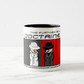 Doctrine-Man! "Spies like us" koffie-Mok Tweekleurige Koffiemok (Center)