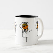 Doctrine-Man "YMCA"-Mok Tweekleurige Koffiemok (Voorkant rechts)